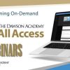 Dawson Academy Webinars (Some collected precious webinars) (Course)