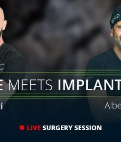 Future Meets Implantology – Carlo Ghezzi, Alberto Pispero Live Surgery Session – English Narration (Course)