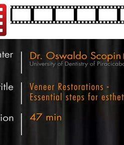 Veneer Restorations – Essential Step For Esthetic Success (Video) (Course)