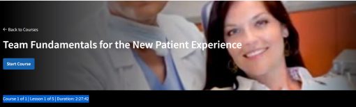 Team Fundamentals for the New Patient Experience