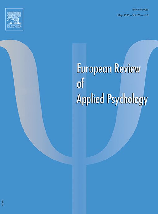 European Review of Applied Psychology: Volume 70 (Issue 1 to Issue 6) 2020 PDF