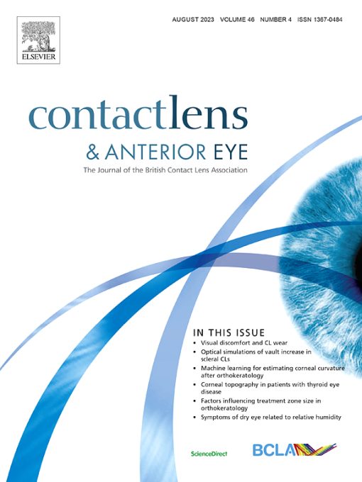 Contact Lens and Anterior Eye: Volume 46 (Issue 1 to Issue 6) 2023 PDF