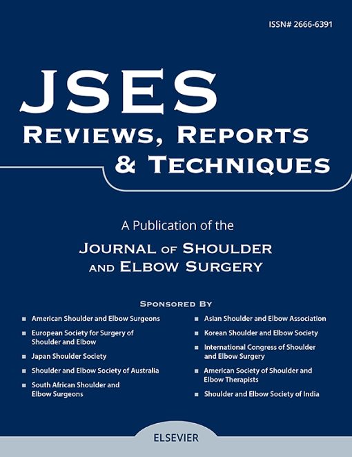 JSES Reviews, Reports, and Techniques: Volume 1 (Issue 1 to Issue 4) 2021 PDF