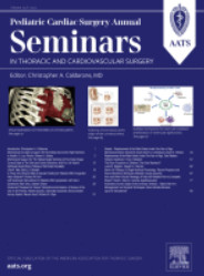 Seminars in Thoracic and Cardiovascular Surgery: Pediatric Cardiac Surgery Annual Volume 24 2021 PDF