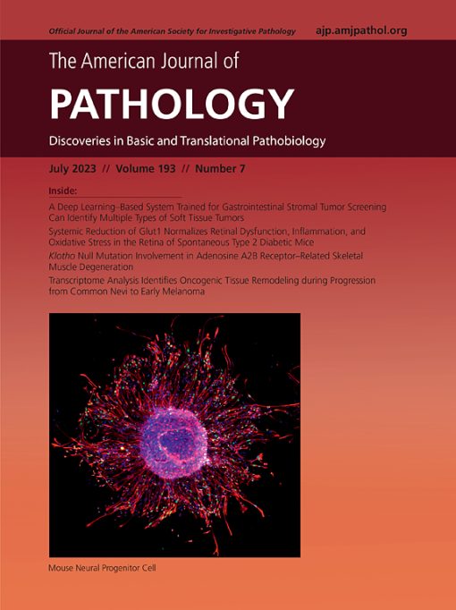The American Journal of Pathology: Volume 193 (Issue 1 to Issue 12) 2023 PDF