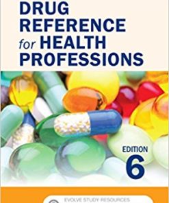 Mosby’s Drug Reference for Health Professions, 6th Edition (PDF Book)