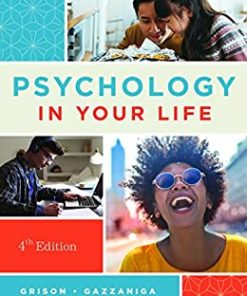 Psychology in Your Life, 4th Edition (PDF)