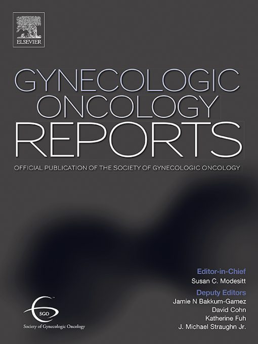 Gynecologic Oncology Reports: Volume 31 to Volume 34 2020 PDF