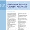 International Journal of Obstetric Anesthesia: Volume 41 to Volume 44 2020 PDF