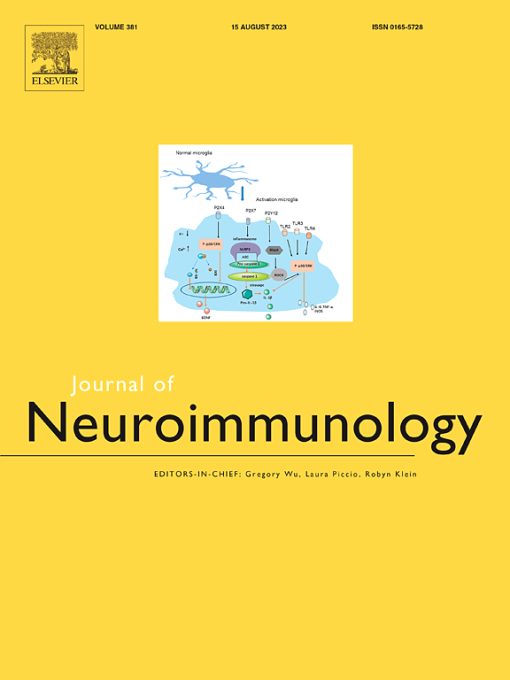 Journal of Neuroimmunology: Volume 338 to Volume 349 2020 PDF