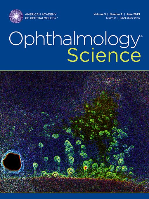 Ophthalmology Science: Volume 3 (Issue 1 to Issue 4) 2023 PDF