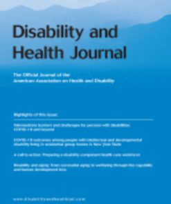 Disability and Health Journal: Volume 13 (Issue 1 to Issue 4) 2020 PDF