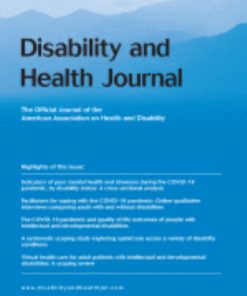 Disability and Health Journal: Volume 14 (Issue 1 to Issue 4) 2021 PDF