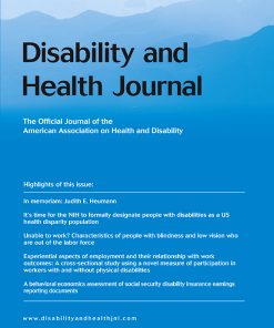 Disability and Health Journal: Volume 16 (Issue 1 to Issue 4) 2023 PDF