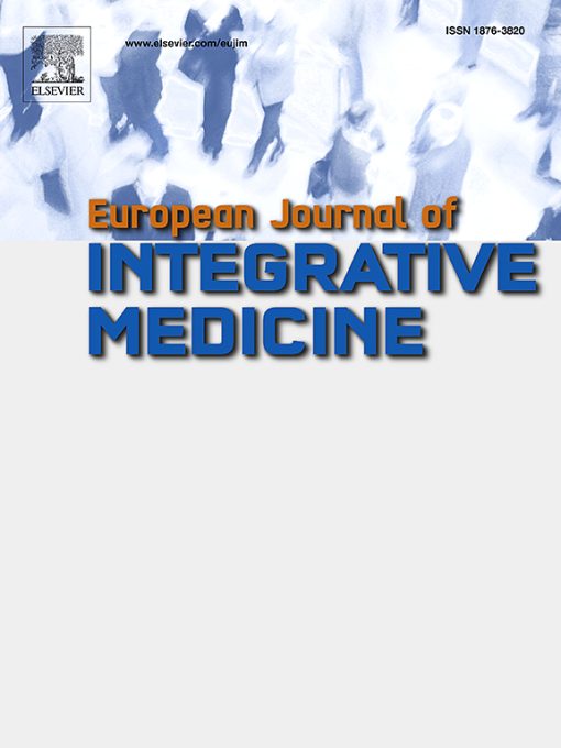 European Journal of Integrative Medicine: Volume 33 to Volume 40 2020 PDF