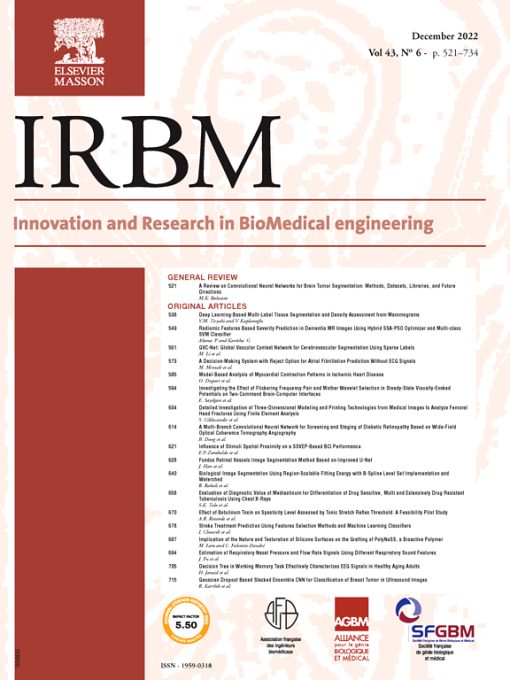 IRBM: Volume 44 (Issue 1 to Issue 6) 2023 PDF