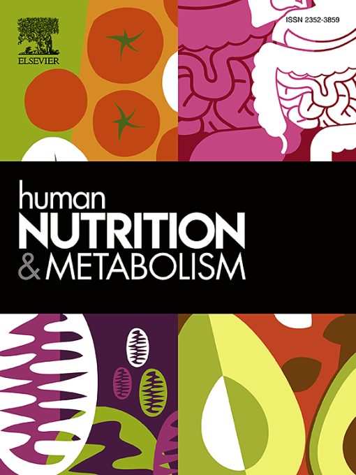 Human Nutrition & Metabolism: Volume 19 to Volume 22 2020 PDF