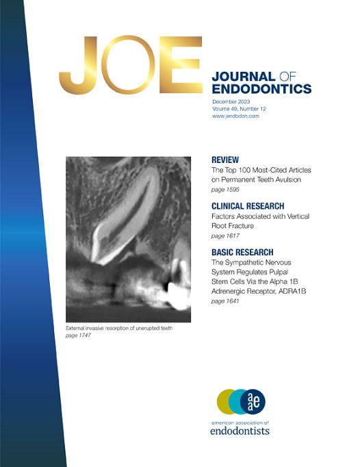 Journal of Endodontics: Volume 49 (Issue 1 to Issue 12) 2023 PDF