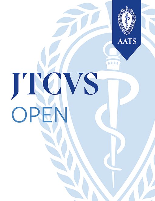 JTCVS Open: Volume 13 to Volume 16 2023 PDF