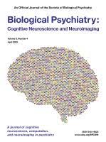 Biological Psychiatry Cognitive Neuroscience And Neuroimaging Volume 8, Issue 4