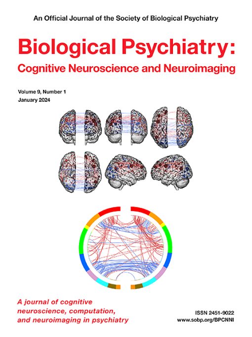 Biological Psychiatry Cognitive Neuroscience And Neuroimaging Volume 9, Issue 1