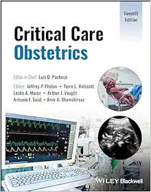 Critical Care Obstetrics, 7th Edition (PDF)