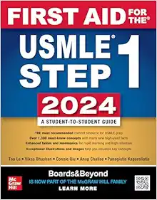 First Aid For The USMLE Step 1 2024, 34th Edition (PDF Book)
