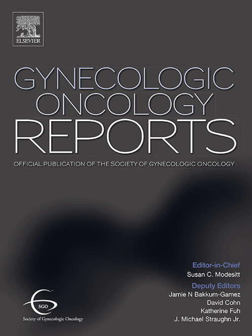 Gynecologic Oncology Reports: Volume 51 to Volume 52 2024 PDF