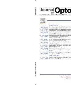 Journal of Optometry: Volume 17 (Issue 1 to Issue 2) 2024 PDF