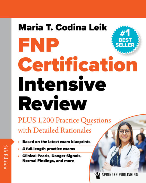 FNP Certification Intensive Review: PLUS 875 Practice Questions With Detailed Rationales, 5th Edition (EPUB)