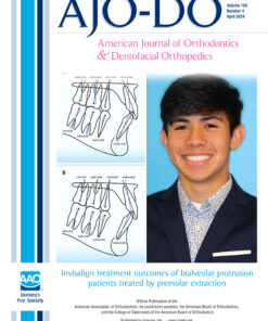 American Journal of Orthodontics and Dentofacial Orthopedics: Volume 165 (Issue 1 to Issue 4) 2024 PDF