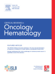 Critical Reviews in Oncology/Hematology: Volume 181 to Volume 192 2023 PDF