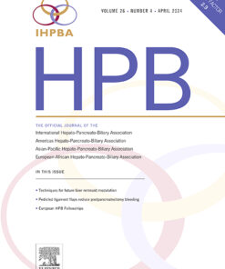 HPB: Volume 26 (Issue 1 to Issue 4) 2024 PDF