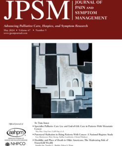 Journal of Pain and Symptom Management: Volume 67 (Issue 1 to Issue 5) 2024 PDF