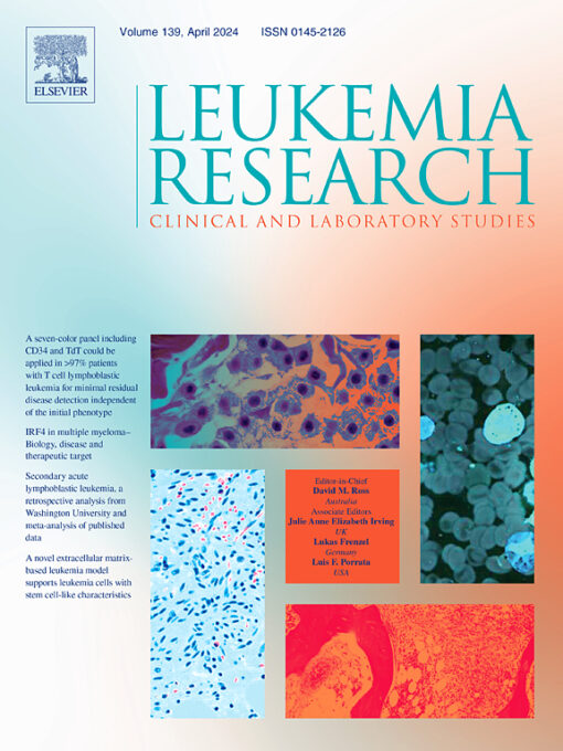 Leukemia Research: Volume 136 to Volume 139 2024 PDF