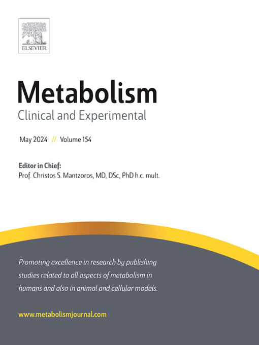 Metabolism: Volume 150 to Volume 154 2024 PDF