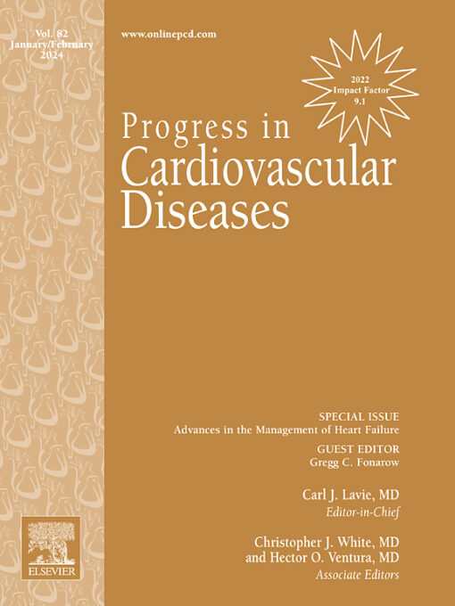 Progress in Cardiovascular Disease: Volume 82 2024 PDF