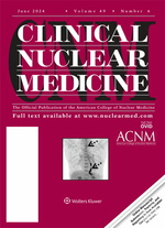 Clinical Nuclear Medicine: Volume 49 (1 – 6) 2024 PDF