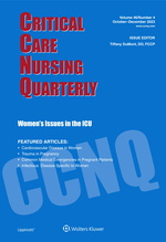 Critical Care Nursing Quarterly: Volume 46 (1 – 4) 2023 PDF