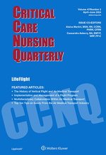 Critical Care Nursing Quarterly: Volume 47 (1 – 2) 2024 PDF