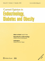 Current Opinion in Endocrinology, Diabetes & Obesity: Volume 30 (1 – 6) 2023 PDF