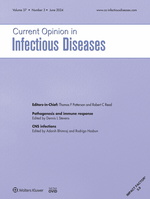 Current Opinion in Infectious Diseases: Volume 37 (1 – 3) 2024 PDF
