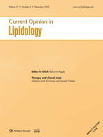 Current Opinion in Lipidology: Volume 33 (1 – 6) 2022 PDF