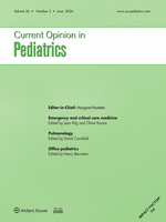Current Opinion in Pediatrics: Volume 36 (1 – 3) 2024 PDF