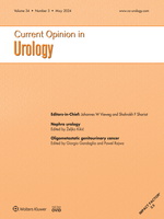 Current Opinion in Urology: Volume 34 (1 – 3) 2024 PDF