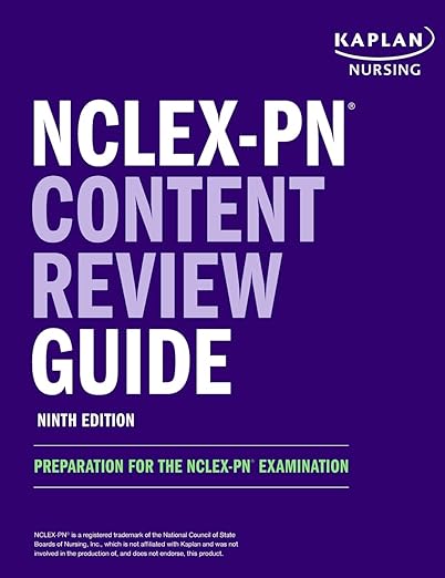 NCLEX-PN Content Review Guide: Preparation for the NCLEX-PN Examination 9th ed. Edition (EPUB)