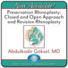 QMP Preservation Rhinoplasty Closed and Open Approach and Revision Rhinoplasty 2024